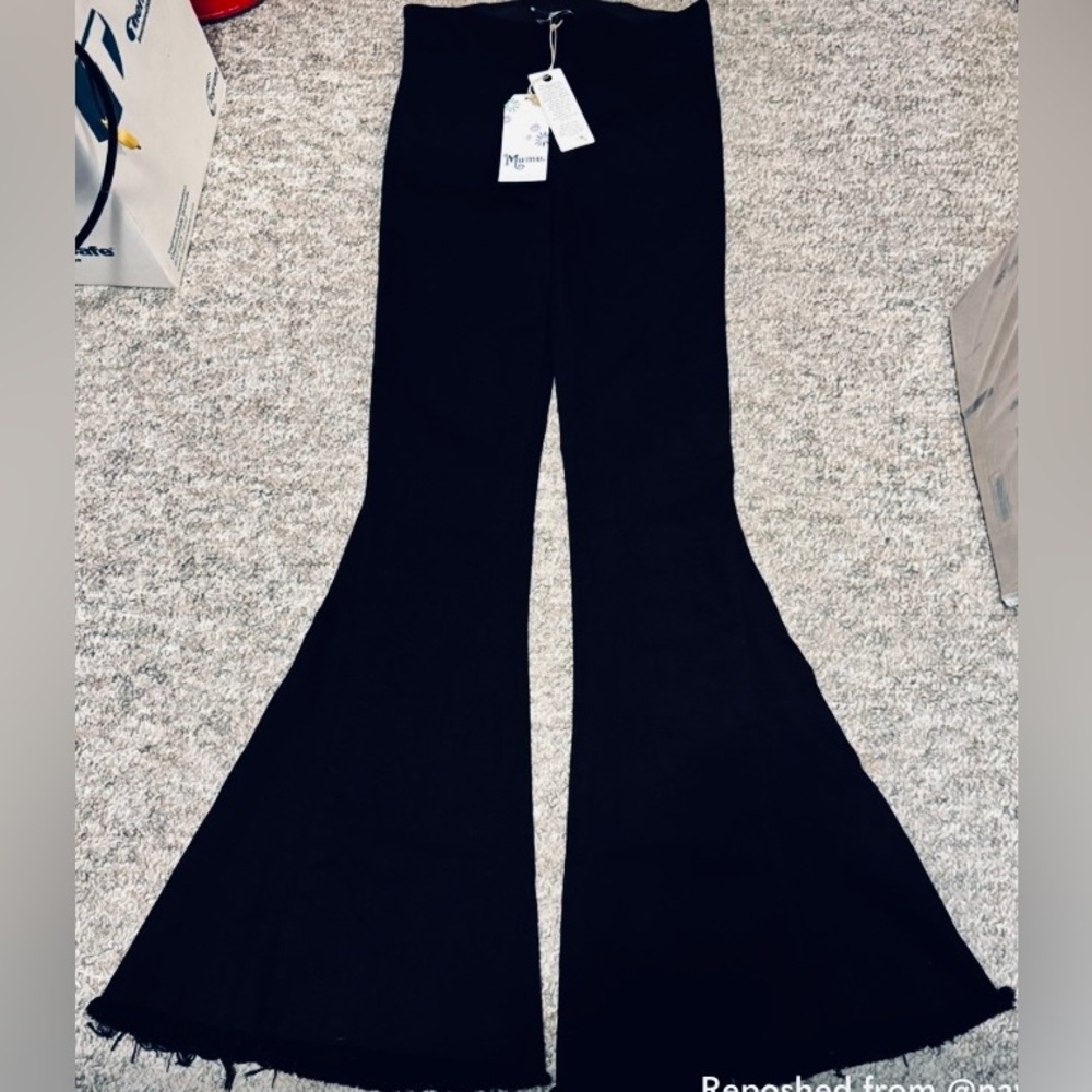 Show Me Your MuMu Black Boot Cut Pants